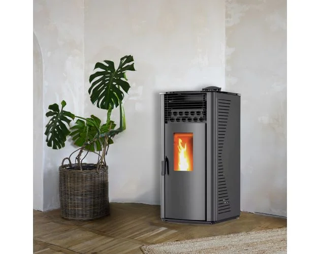 Estufa de pellets 7 kw a++ programable con Wi-Fi incluido - Image 2