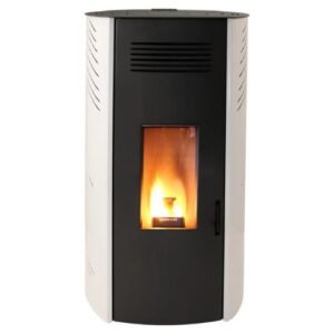 Estufa de pellets CTL Emy 8 kW Blanco