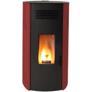 Estufa de pellets CTL Emy 8 kW Burdeos