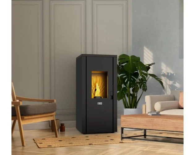 Estufa pellet Egan 9kW negro Stove Canadian - Image 2
