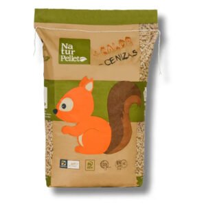 Pellet Naturpellet ENplus A1 – 4 Palets (308 sacos de 15 kg, 4.620 kg)